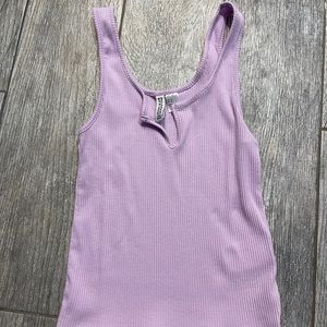 H&M purple top